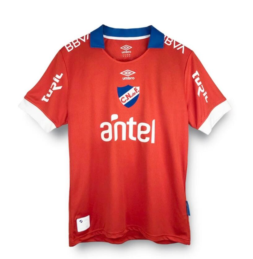 2022/23 Club Nacional de Football Away Red Soccer Jersey Shirt